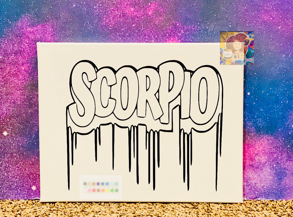 Zodiac Sip & Paint Kit