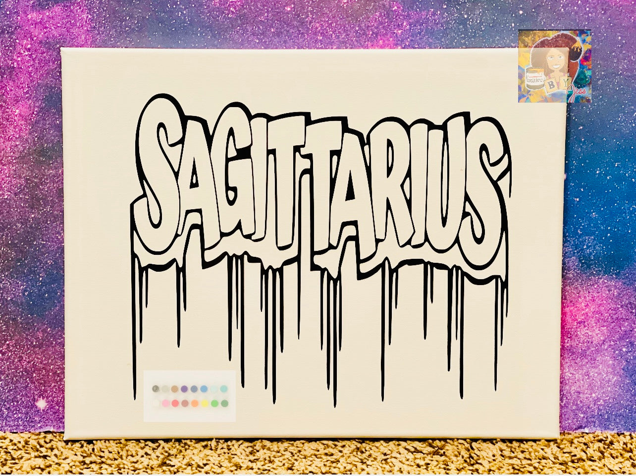 Zodiac Sip & Paint Kit