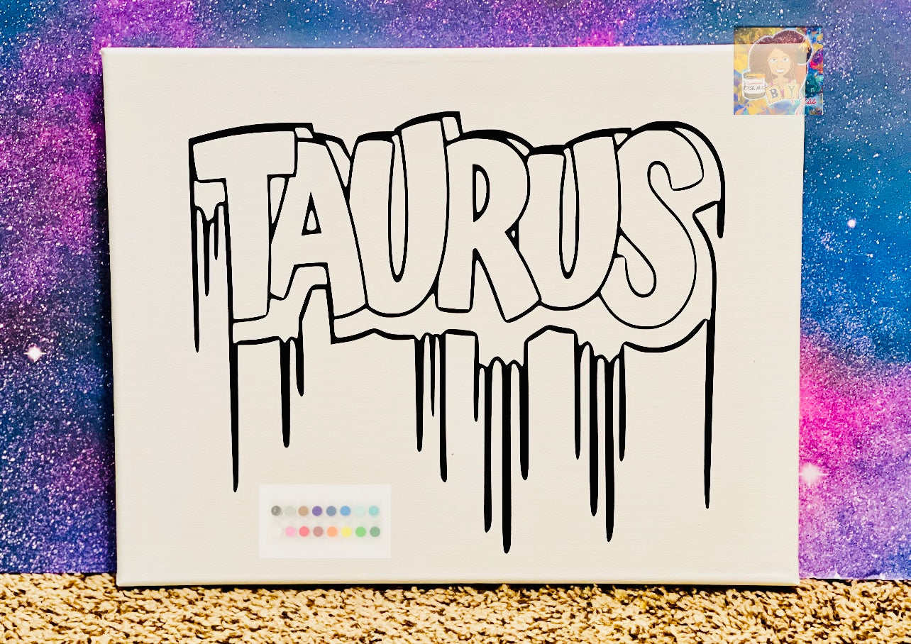 Zodiac Sip & Paint Kit