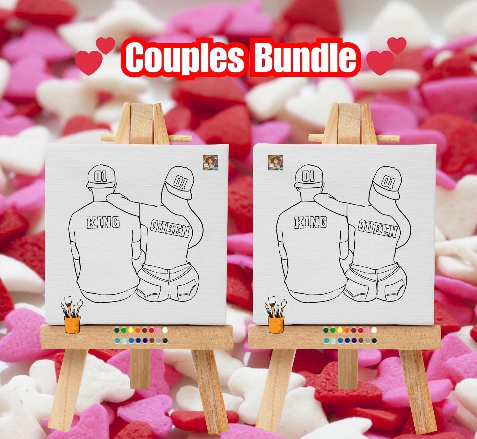 Couples Sip and Paint Bundle