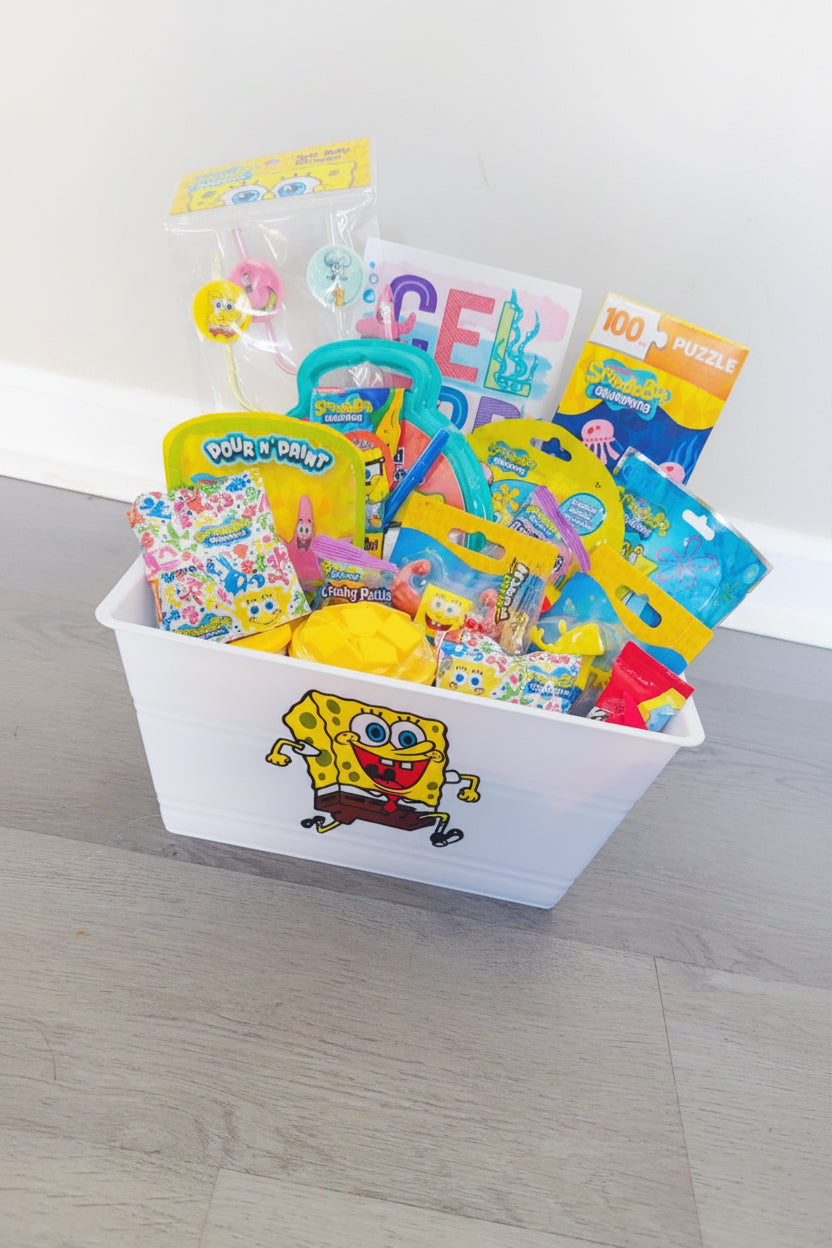 Custom Character Birthday Baskets