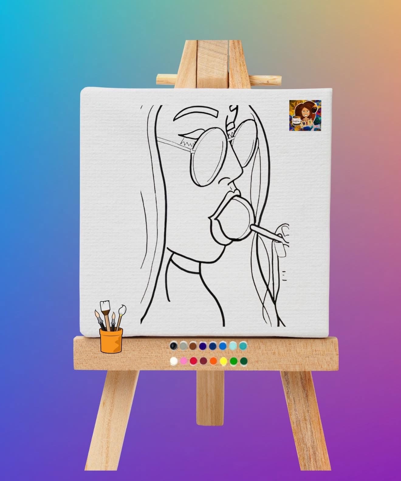 Hot Girl Summer Sip and Paint Kits