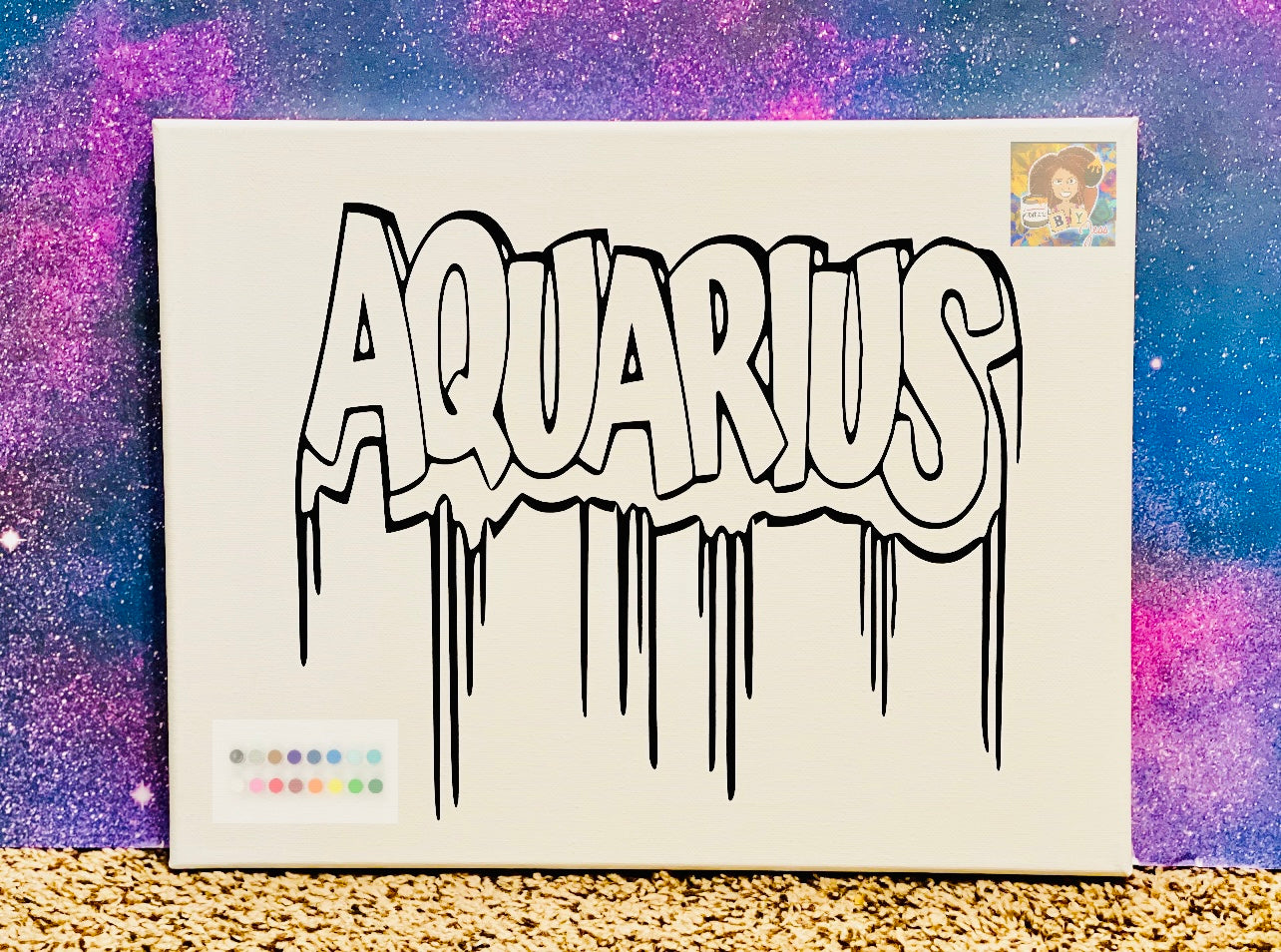 Zodiac Sip & Paint Kit